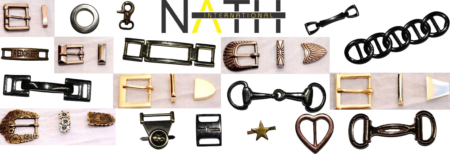 Nath International Belt Buckel, bag fittings, shoe fitting, garments fittings in aligarh